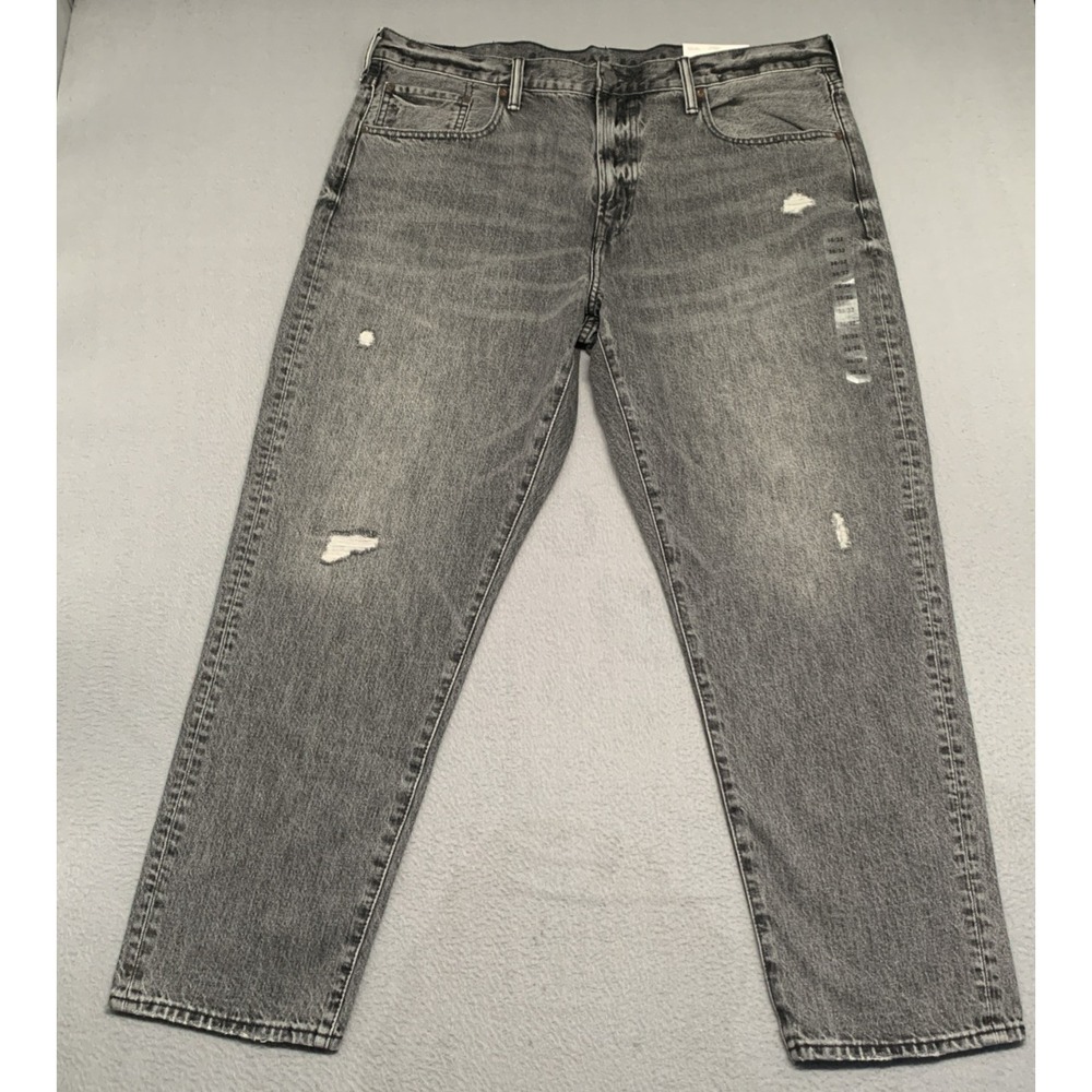Vtg Y2K American Eagle Jeans Men 40x30 Relaxed Loose Baggy 100% Cotton Black NEW